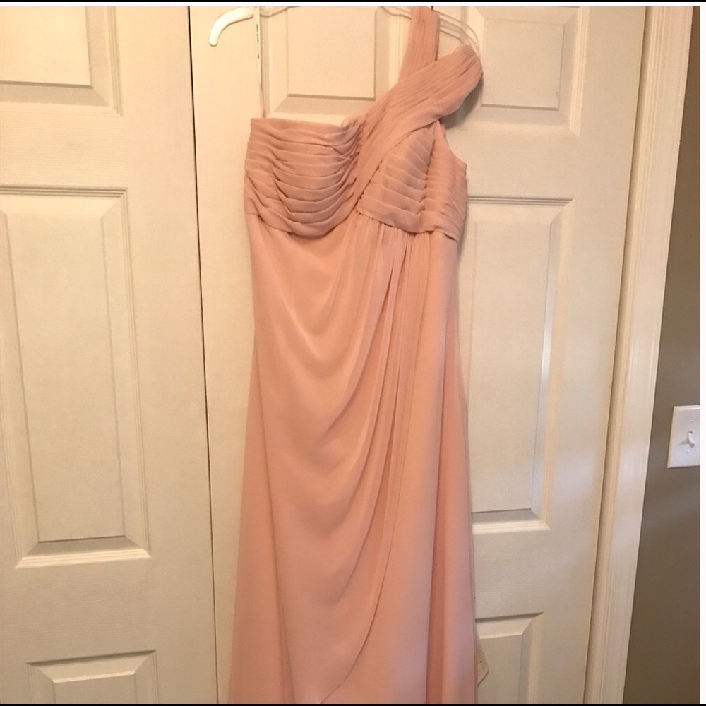 Blush Bridesmaid Dress. #648 Mori Lee